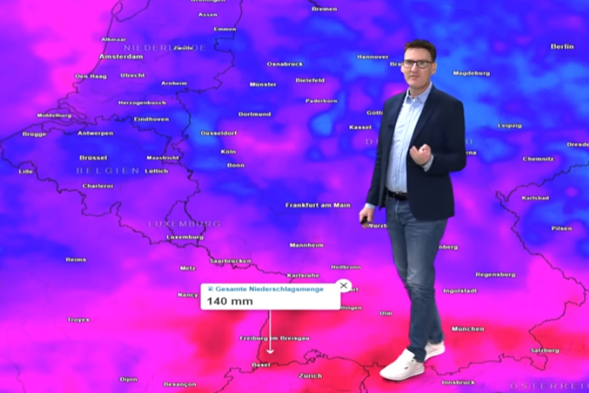 Das Wetter wird ungemütlich, extrem nass und stürmisch – erklärt Wetter-Experte Dominik Jung.