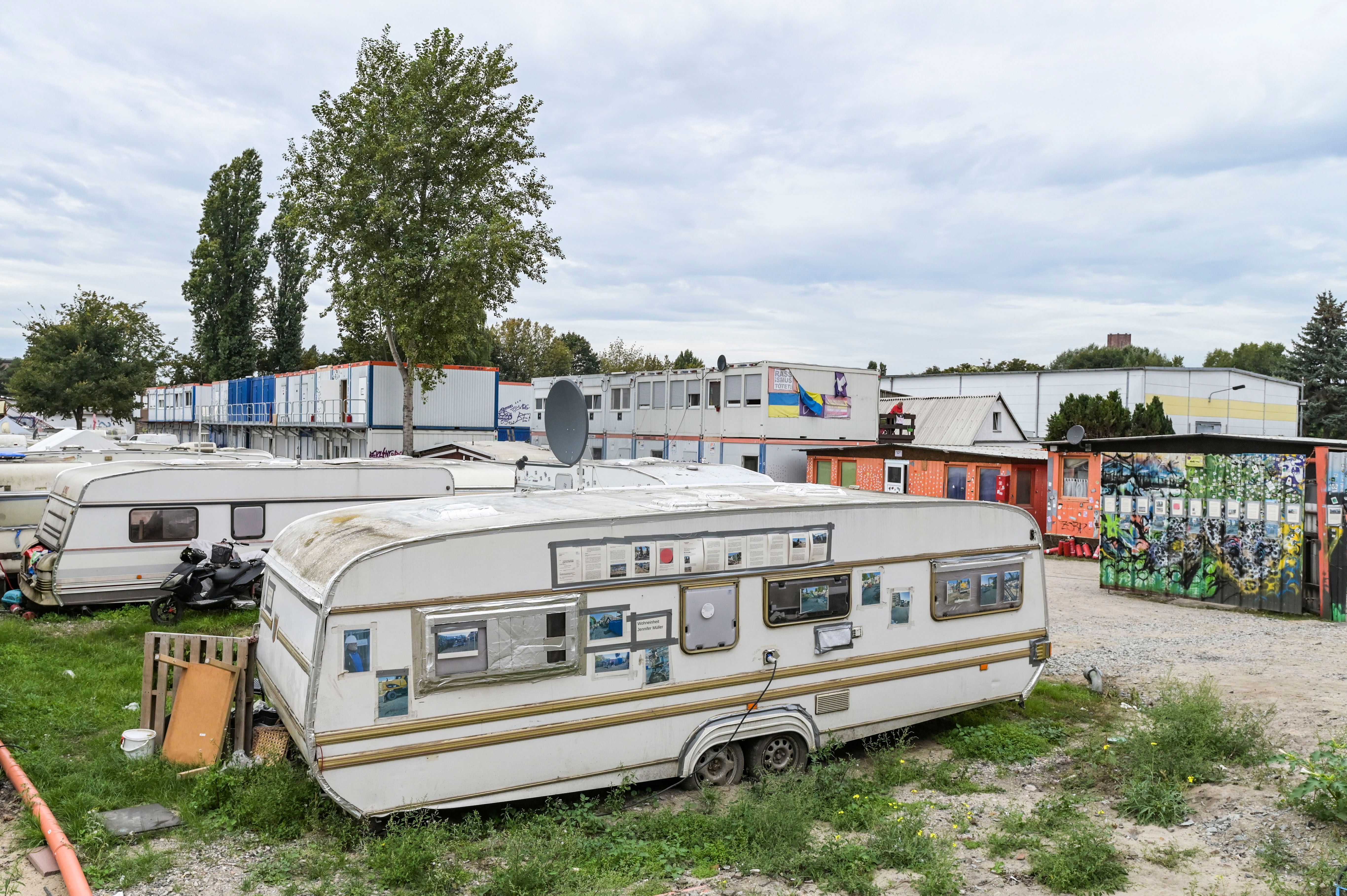 Trailerpark in Berlin-Lichtenberg wird geräumt: Bewohner müssen raus – Frist zum 21. November