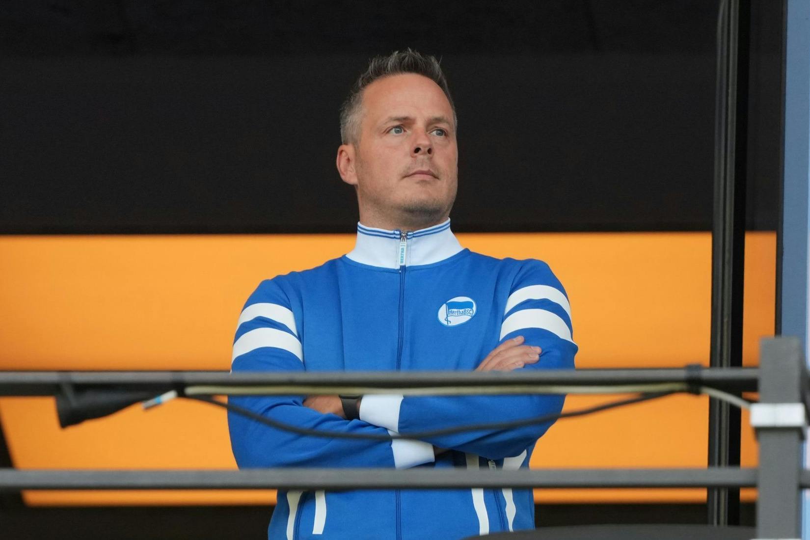 Hertha-Präsident Kay Bernstein kann sich in seiner noch relativ kurzen Amtszeit über Arbeit nicht beklagen.