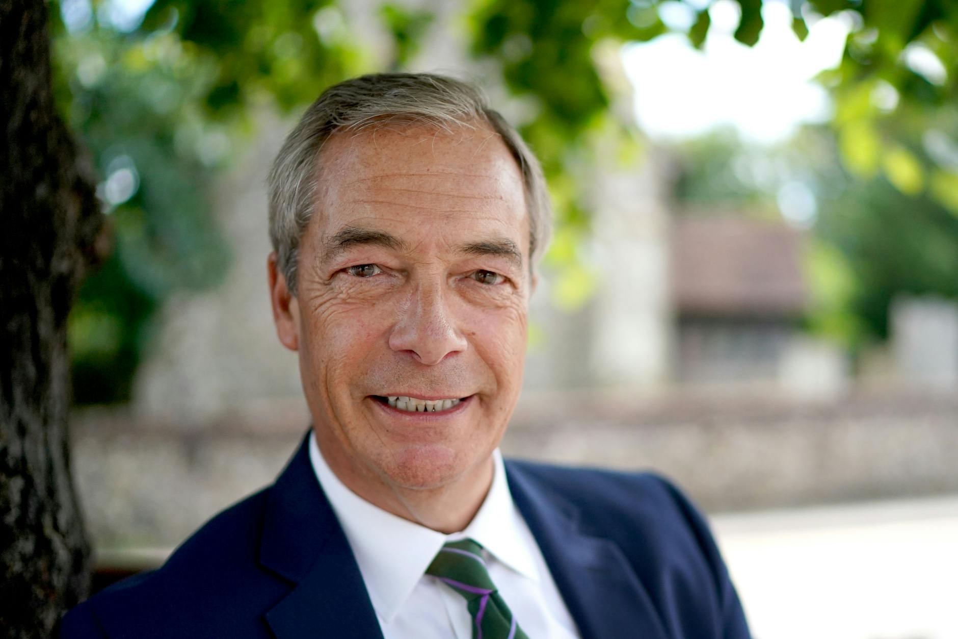 Der ehemalige UKIP-Chef Nigel Farage geht ins Dschungelcamp. 
