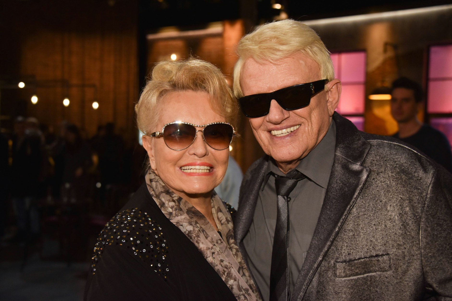 So kannte man die beiden: Heino und seine Frau Hannelore mit einem glücklichen Lächeln.