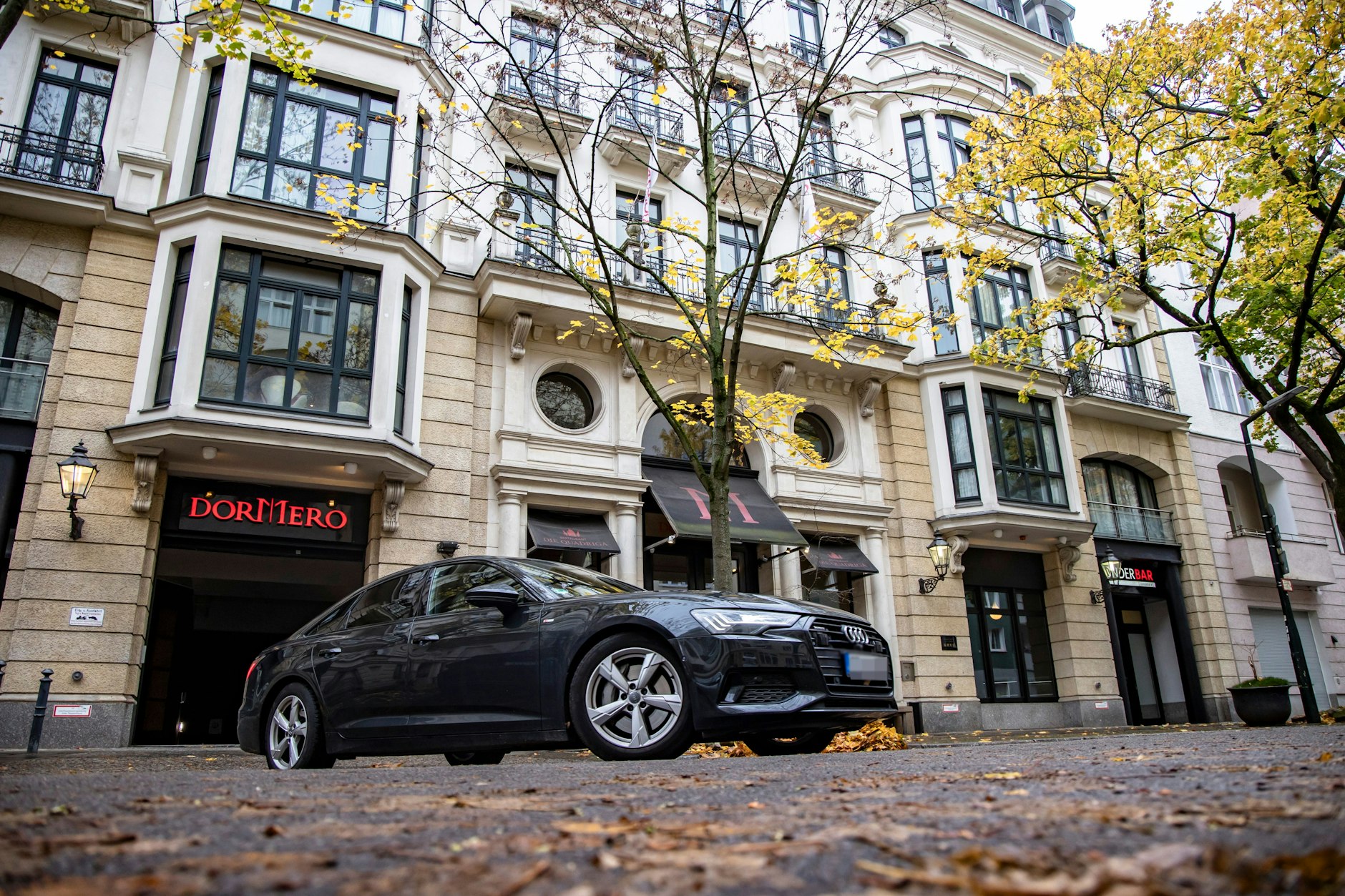 Das Hotel Dormero in der Nähe des Kurfürstendamms. 