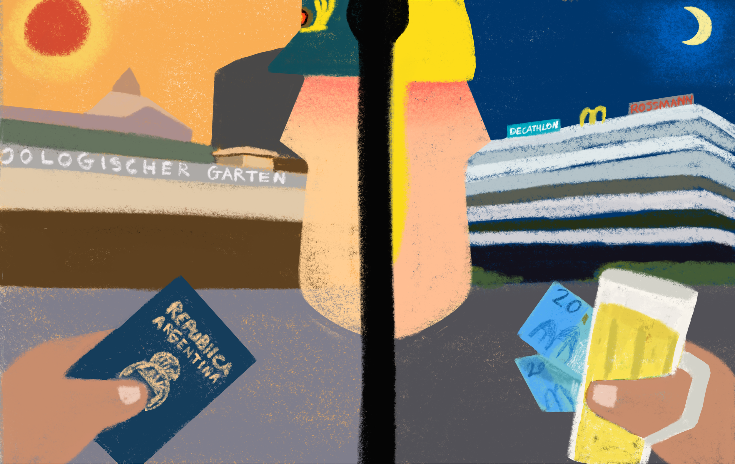 Berlin nach dem Mauerfall: Ein Argentinier kehrt nach 40 Jahren zurück