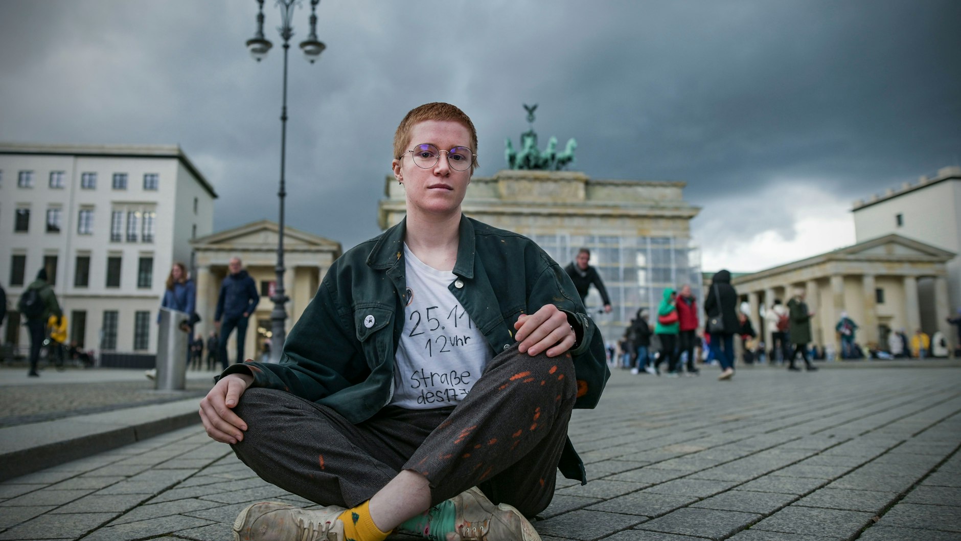 Regina Stephan ist Aktivistin der Letzten Generation. In einem Interview deutete sie gerade erst an, dass sie das Brandenburger Tor wieder anmalen würde.