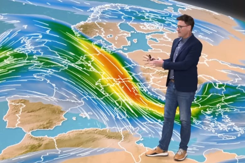 Das Wetter wird derzeit vom Jetstream bestimmt, erklärt Wetter-Experte Dominik Jung.