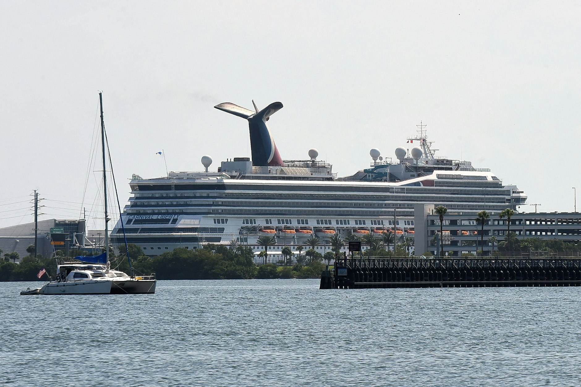 Die Carnival Liberty der Reederei Carnival Cruises.