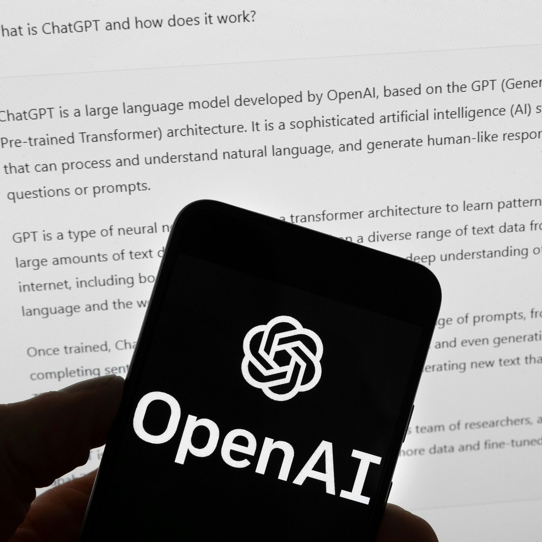 Der Chatbot ChatGPT kann Sätze auf dem sprachlichen Niveau eines Menschen formulieren.&nbsp;