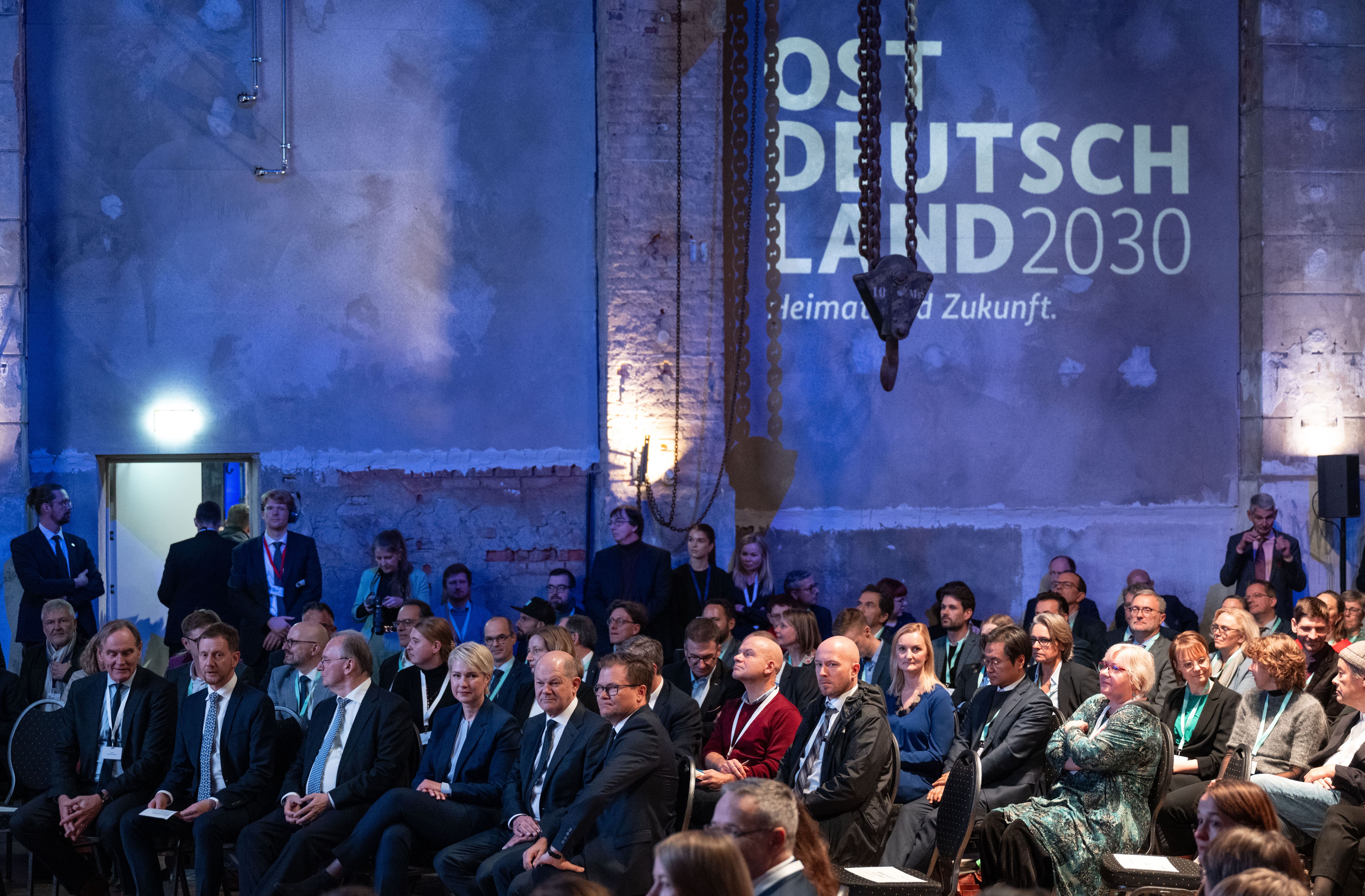 Konferenz Ostdeutschland 2030 in Leipzig: Plötzlich sagt jemand „AfD“