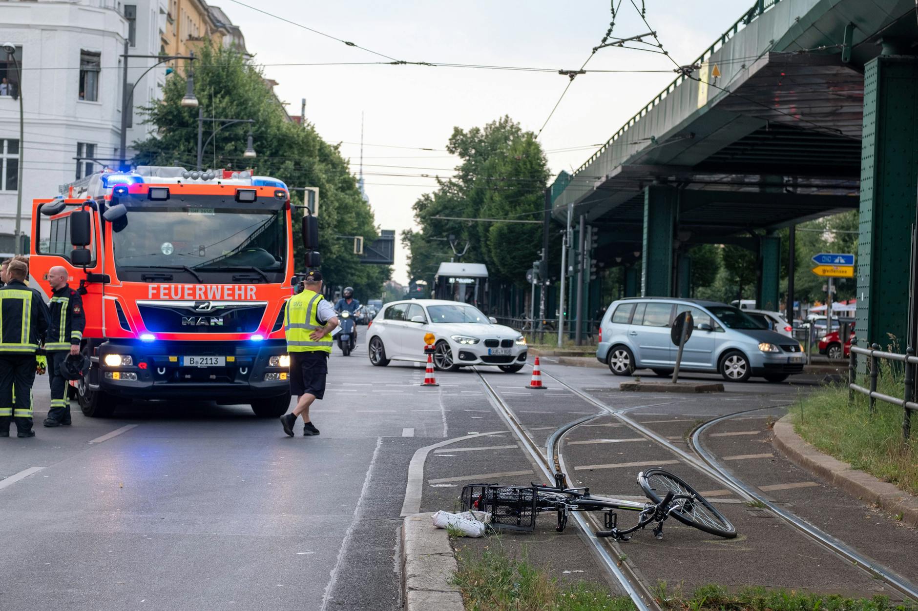 In Berlin gibt es täglich Verkehrsunfälle – besonders viele in den Bezirken Mitte und Charlottenburg-Wilmersdorf.