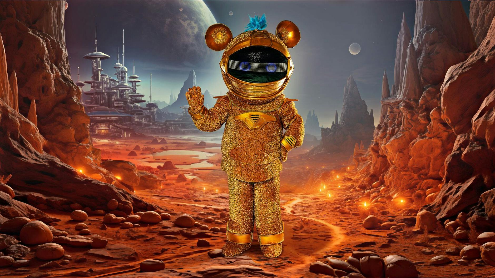 Die Marsmaus aus „The Masked Singer“-Staffel neun