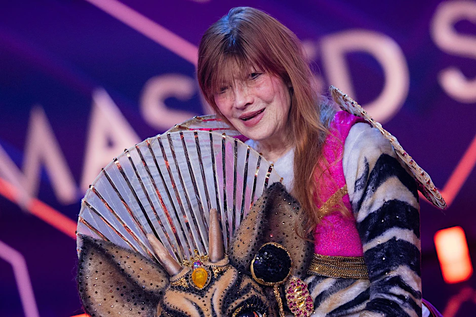 Katja Ebstein in der Prosieben-Show «The Masked Singer».  