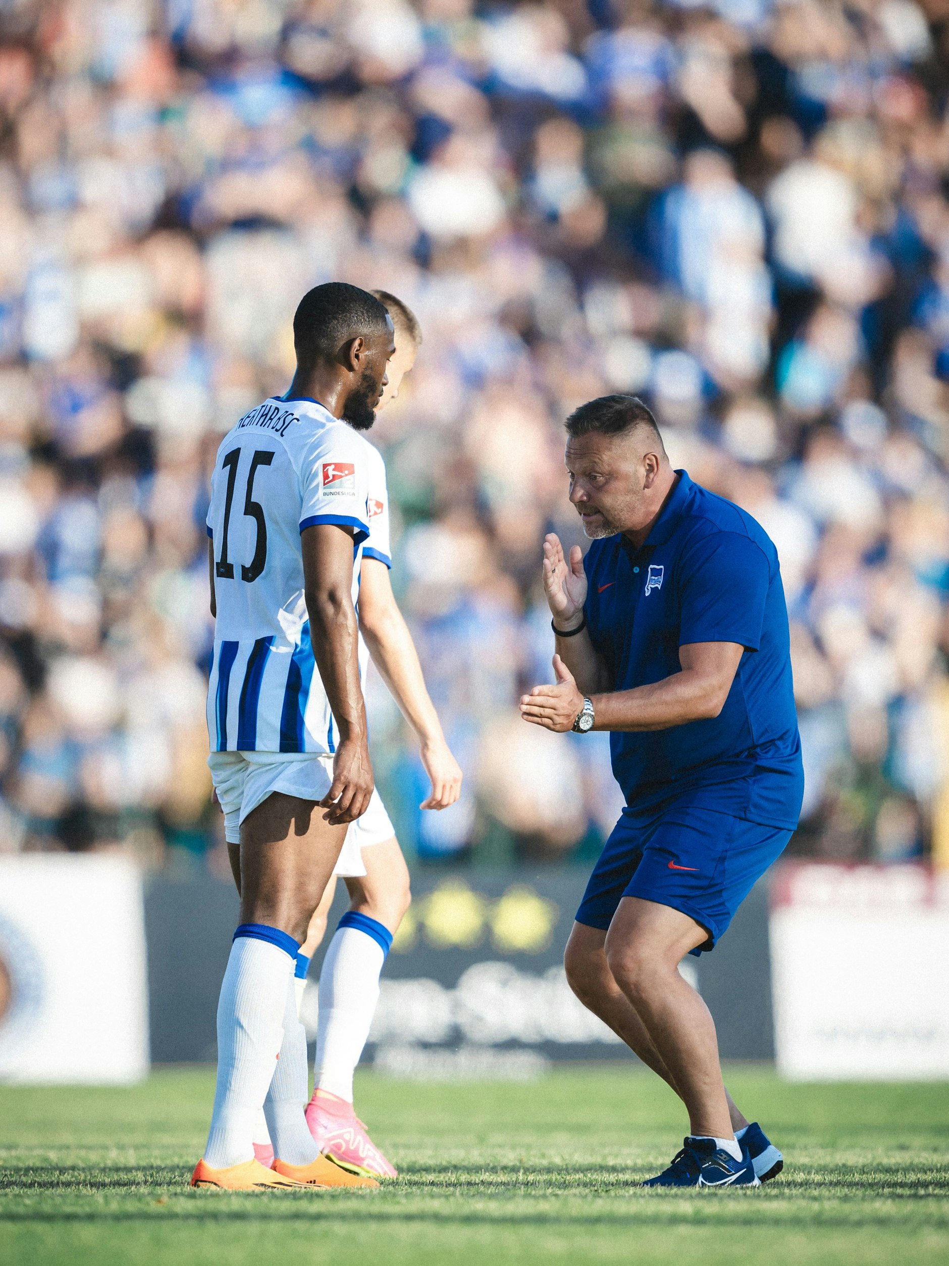 Hertha-Trainer Pal Dardai will Maolida kein Kung-Fu beibringen, sondern einfach mehr Leistung sehen.