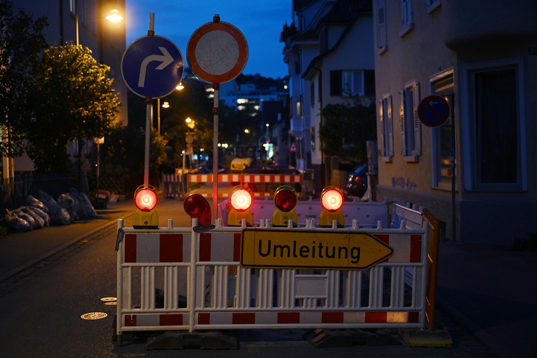 In Berlin sind ab Mittwoch drei neue Straßen gesperrt.