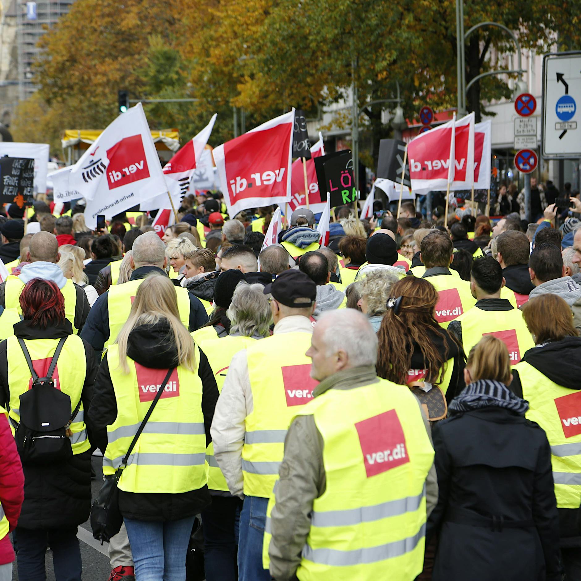 „Stadtstaaten-Streiktag“: Hier kommt es am Mittwoch zu Straßensperrungen in Berlin
