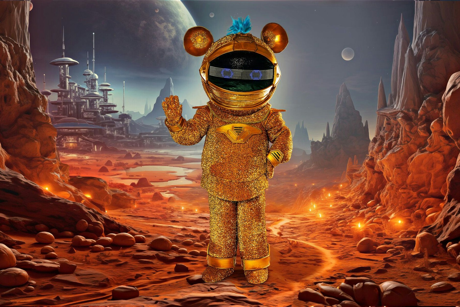 Welcher Star steckt im Kostüm der Marsmaus bei „Masked Singer“? Dazu gibt es jetzt eine richtig verrückte Theorie.