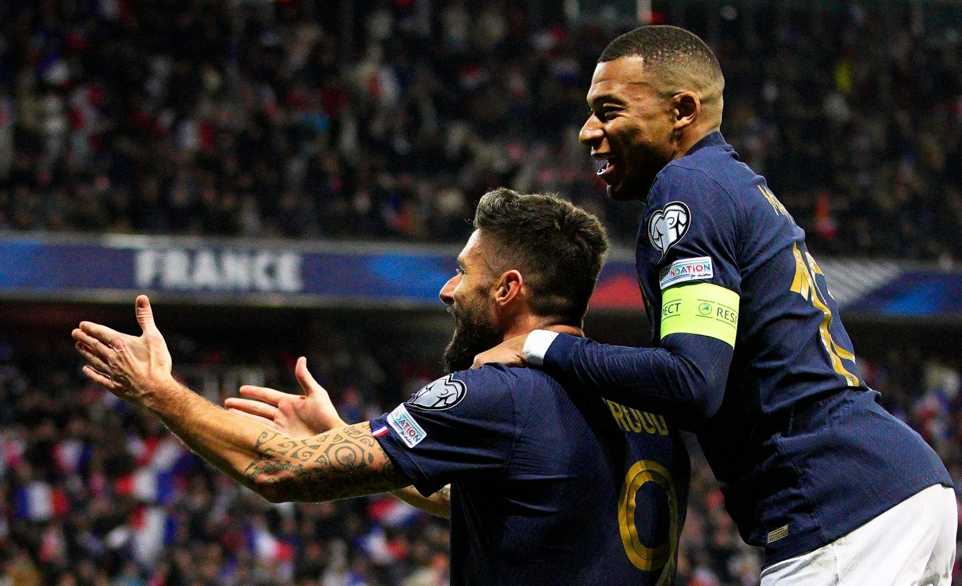 Frankreich feierte einen Kantersieg gegen Gibraltar.  