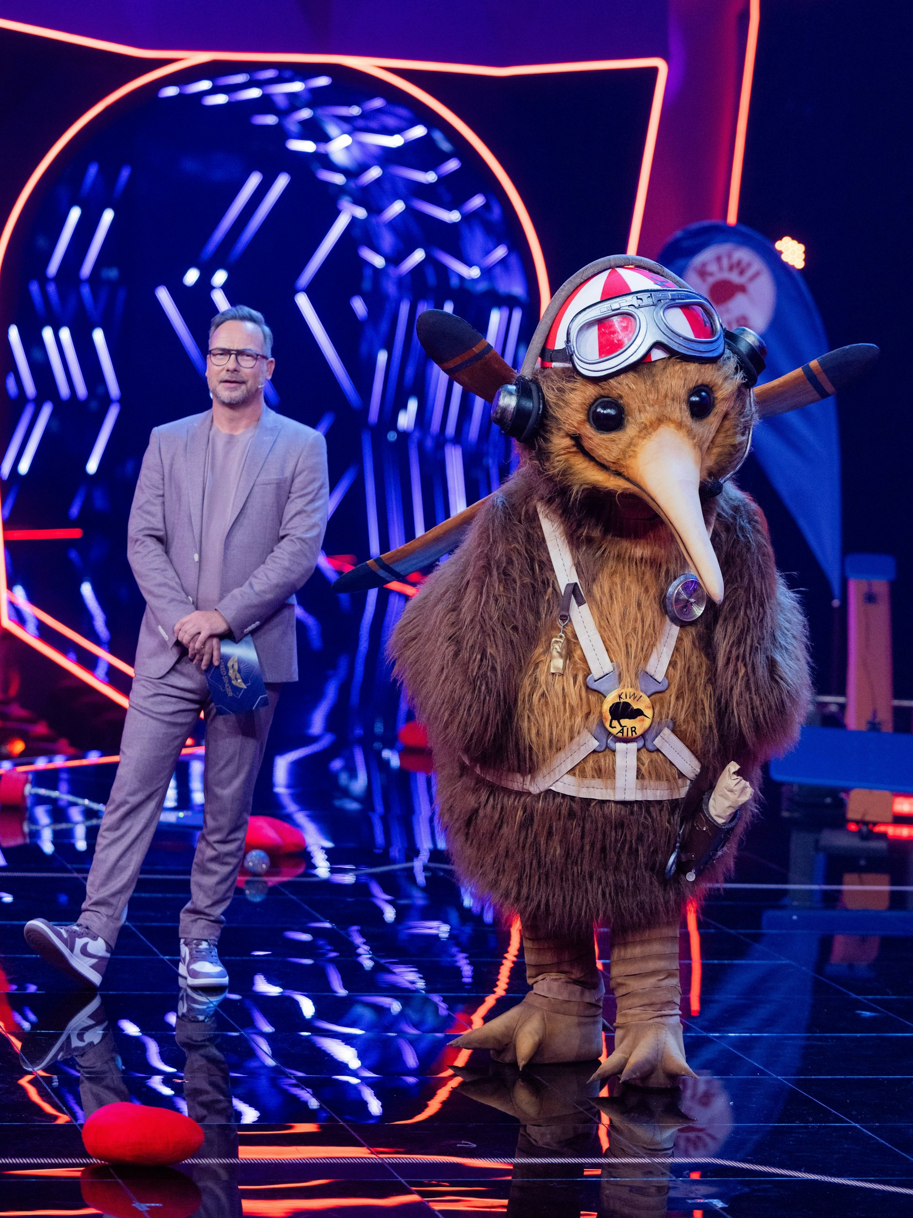 Sensation Bei „masked Singer“ Ist Der Star Im Kiwi Das Comeback Des