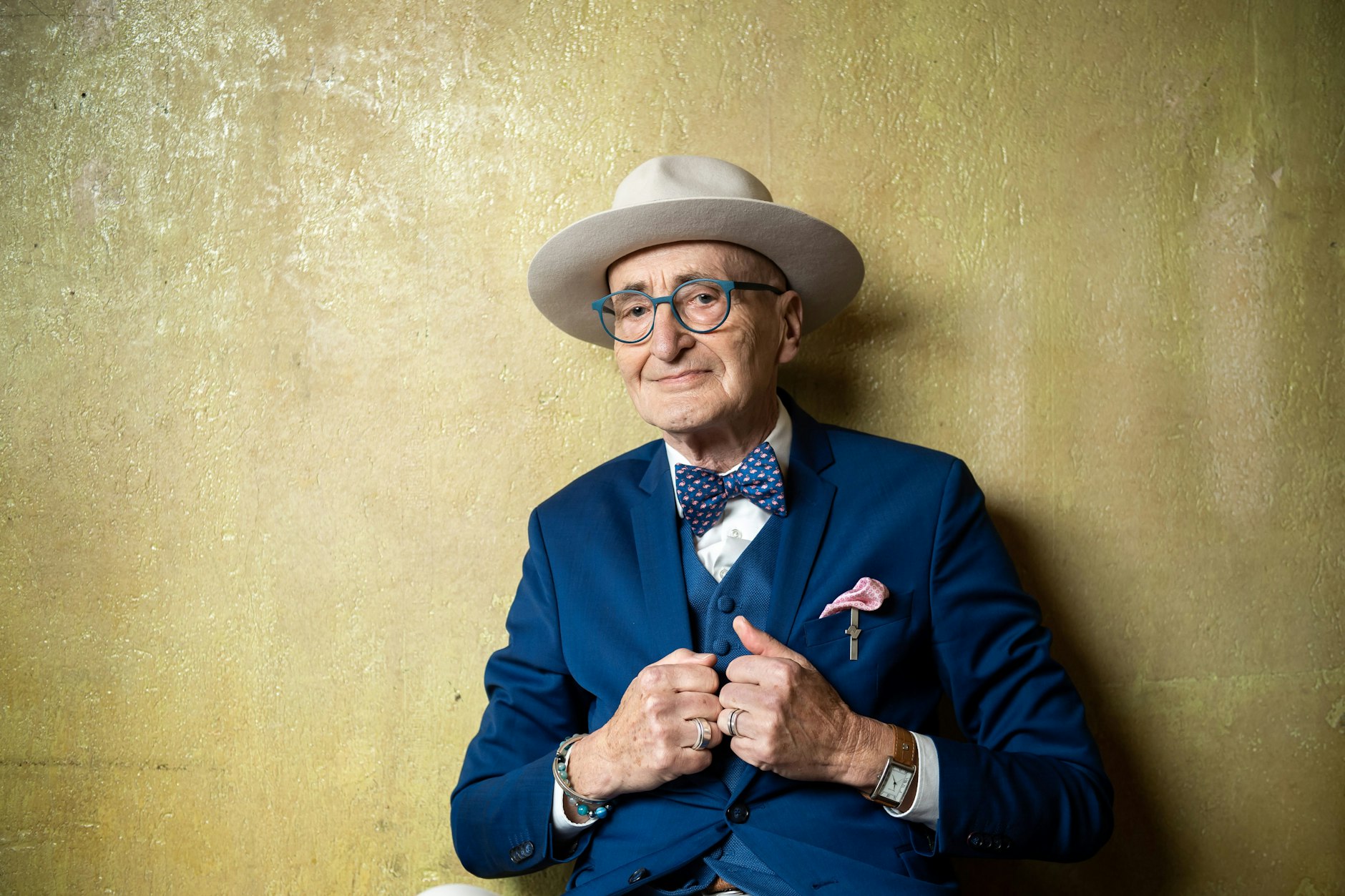 Kultiviert, lebenslustig, extravagant: Günther Krabbenhöft wurde als „Hipster-Opa“ bekannt.