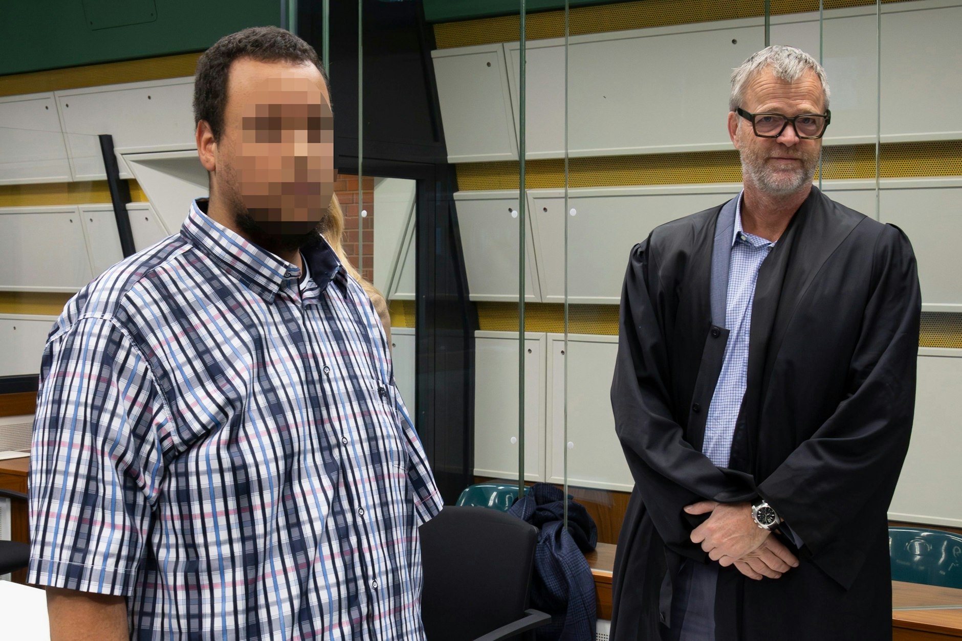 Der Angeklagte Faiz I. muss sich vor einer Jugendkammer verantworten.