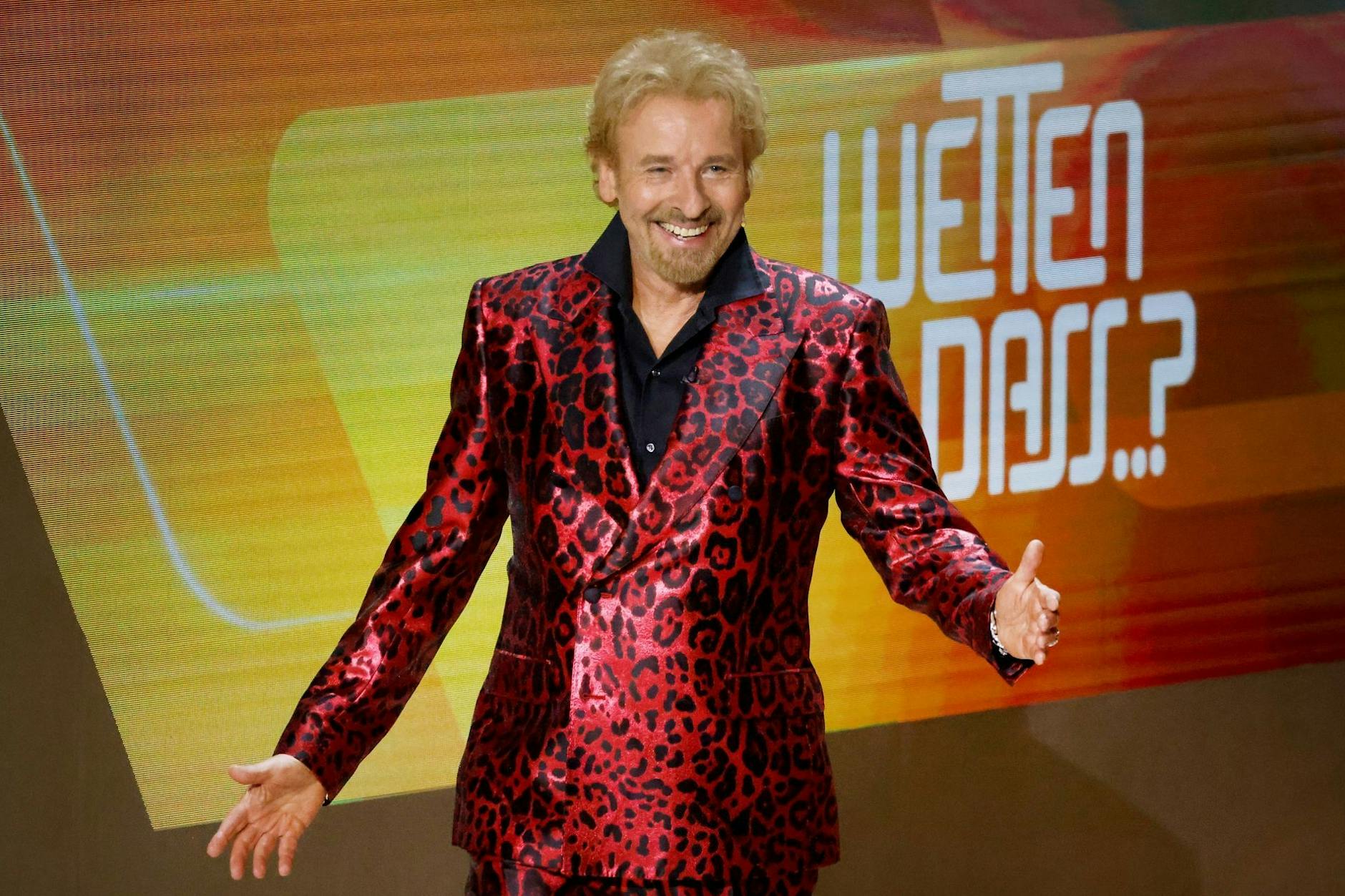 Entertainer Thomas Gottschalk feiert am Sonnabend seinen Abschied von „Wetten, dass ..?“. Tritt er am Sonntag dann als Marsmaus bei „Masked Singer“ auf?