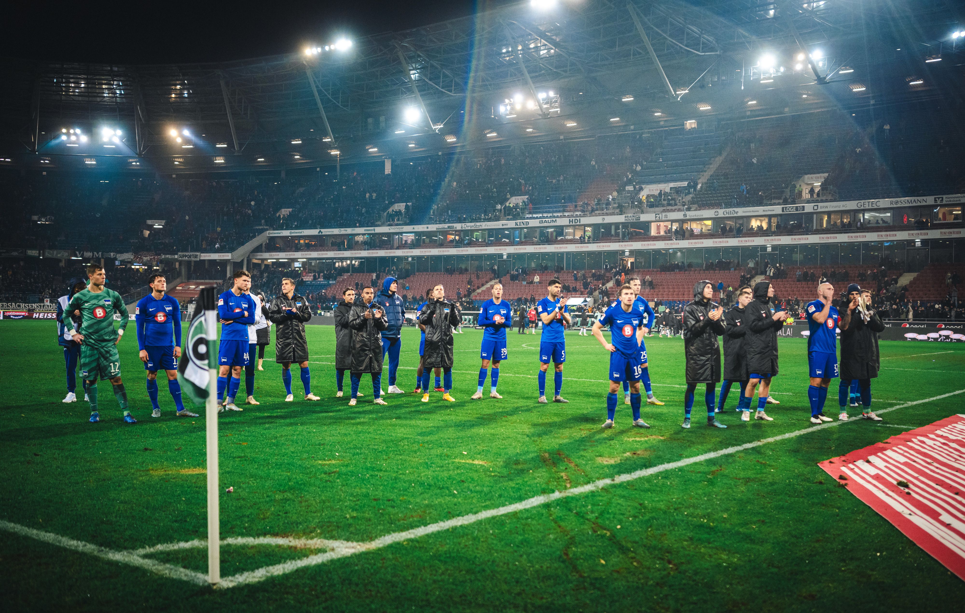 Hertha-Profis, ihr seid echt Spitze - in der ersten Halbzeit ...