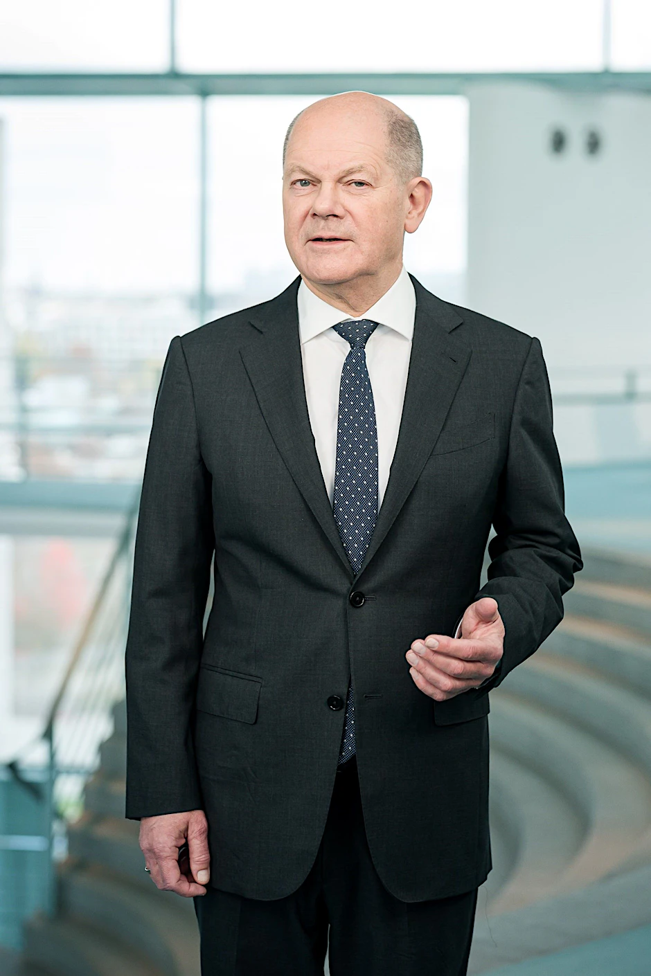 Bundeskanzler Olaf Scholz wendete sich am Freitag in einer Videobotschaft an Bürgerinnen und Bürger.