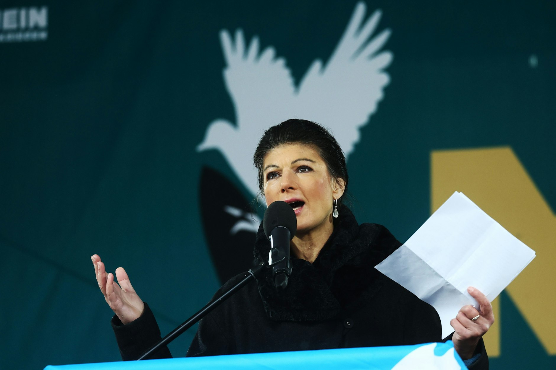 Sahra Wagenknecht: „Die Mächtigen wissen, dass wir die einzige konsequente Friedenspartei sind“