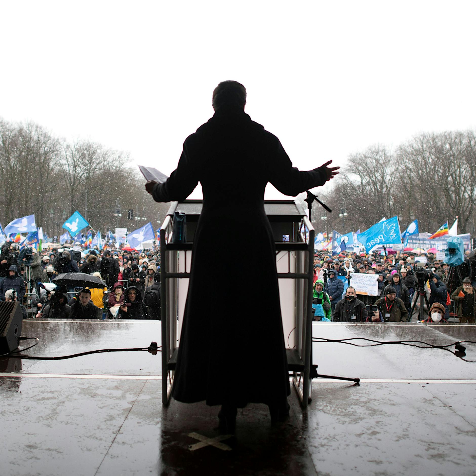 Demo in Berlin für Frieden und gegen die Ampel: Ist das der Beginn eines heißen Protest-Winters?