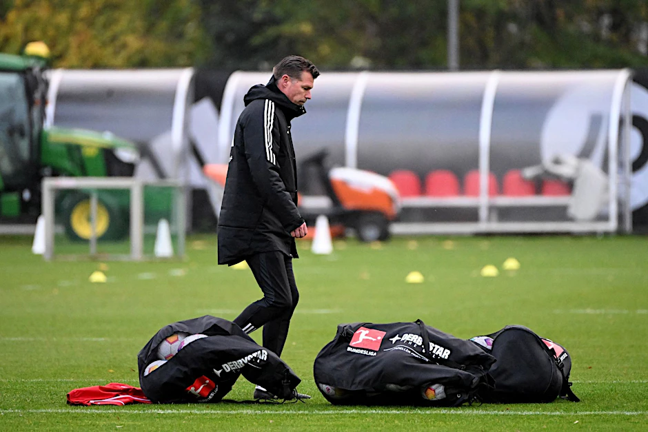 Unions Interimscoach Marco Grote gibt am Samstag sein Bundesliga-Debüt.  