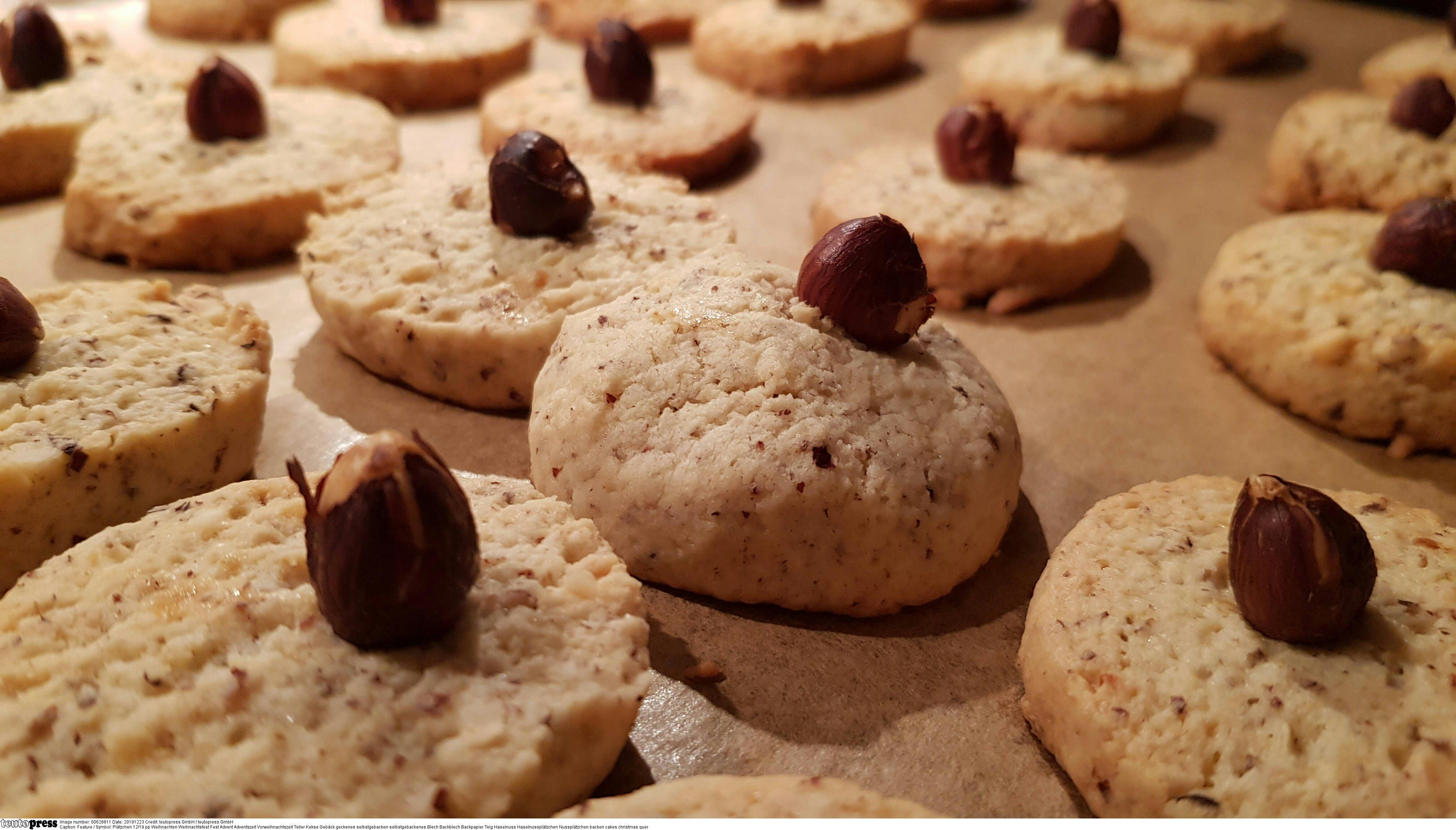 Haselnuss-Plätzchen ohne Mehl: Die gesunde Alternative