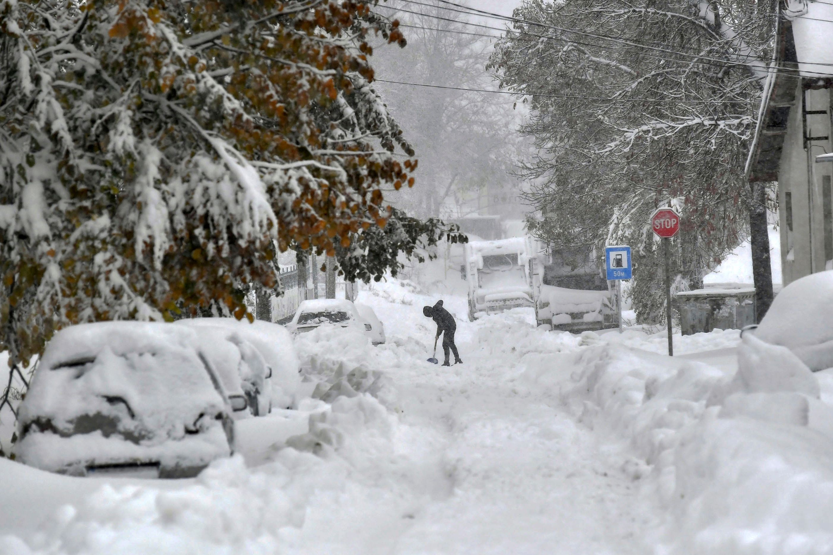 Plötzlicher Kälteschock in Osteuropa: Mann starb im Schnee