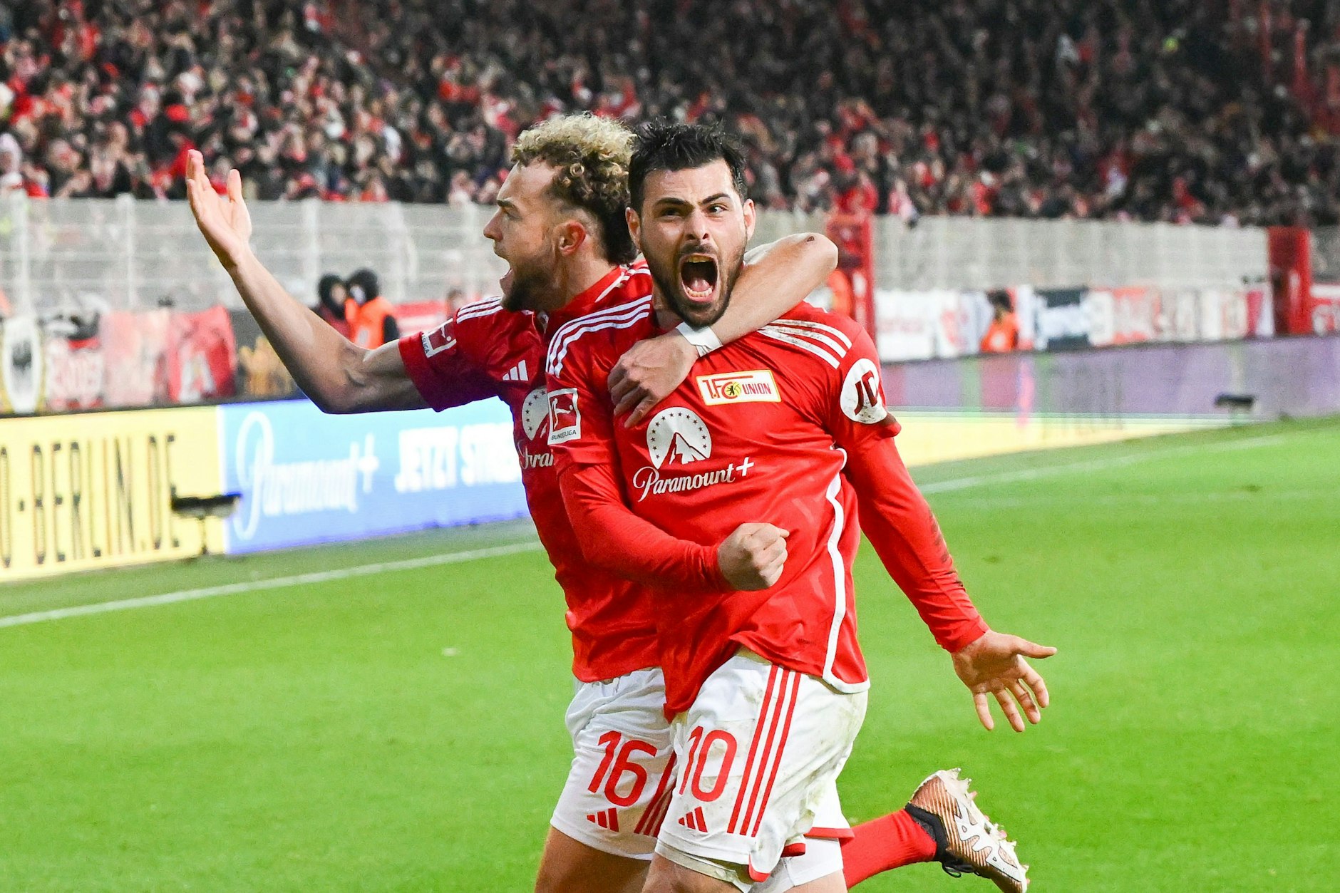 Endlich! Stürmer Kevin Volland (31) traf gegen Augsburg das erste Mal für den 1. FC Union. 