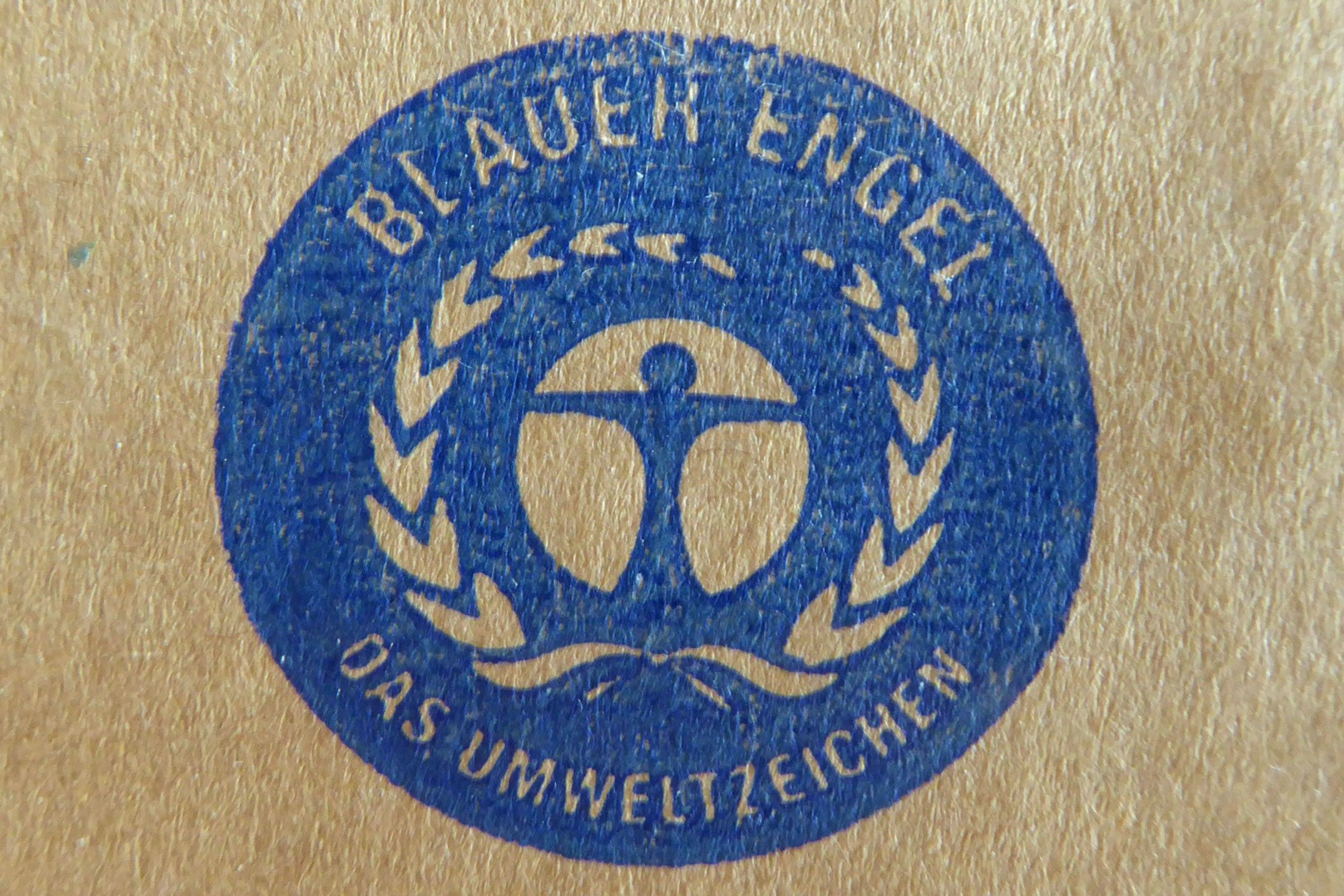 Siegel des Umweltzeichens „Blauer Engel“