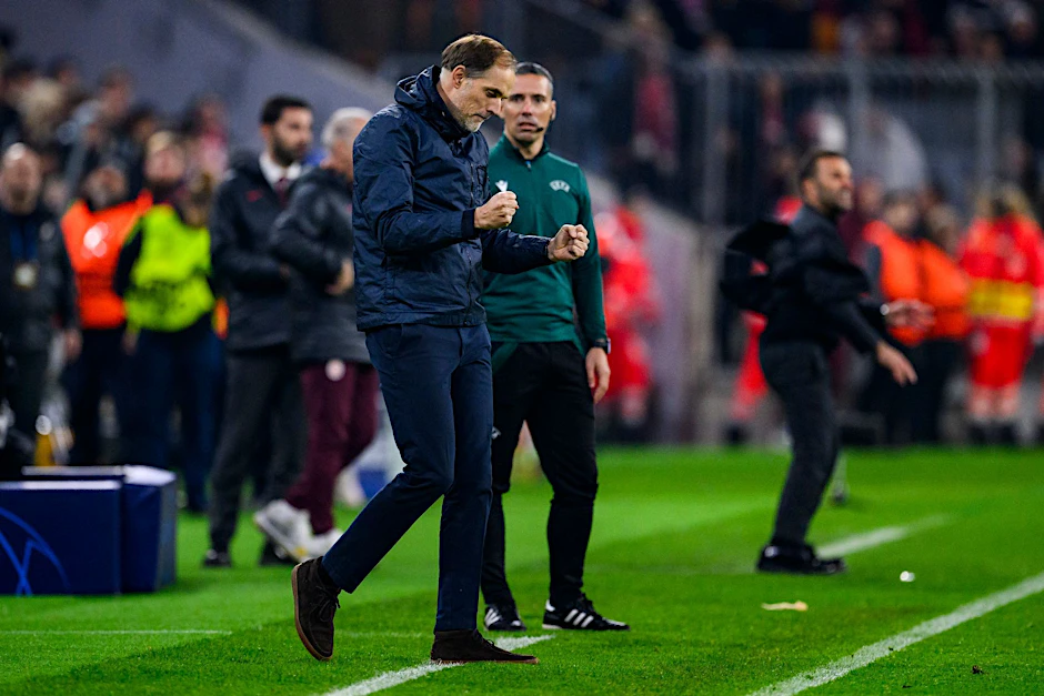 Münchens Trainer Thomas Tuchel ist stolz auf sein Team.  