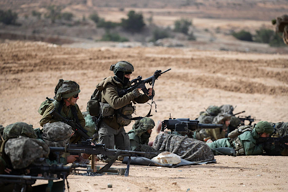 Israelische Soldaten im Einsatz im Gazastreifen