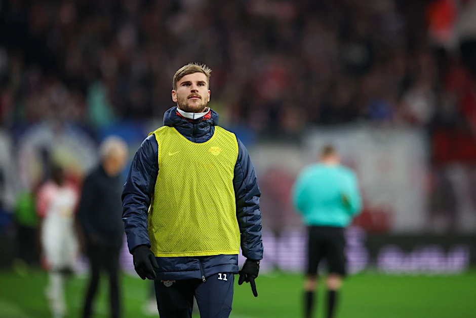 ARCHIV - Timo Werner wird den Leipzigern beim Spiel in Manchester fehlen.  