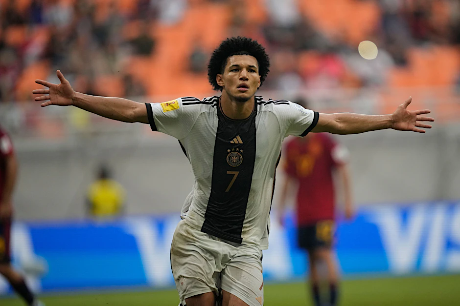 Paris Brunner war auch gegen Argentinien der Matchwinner im deutschen U17-Team.