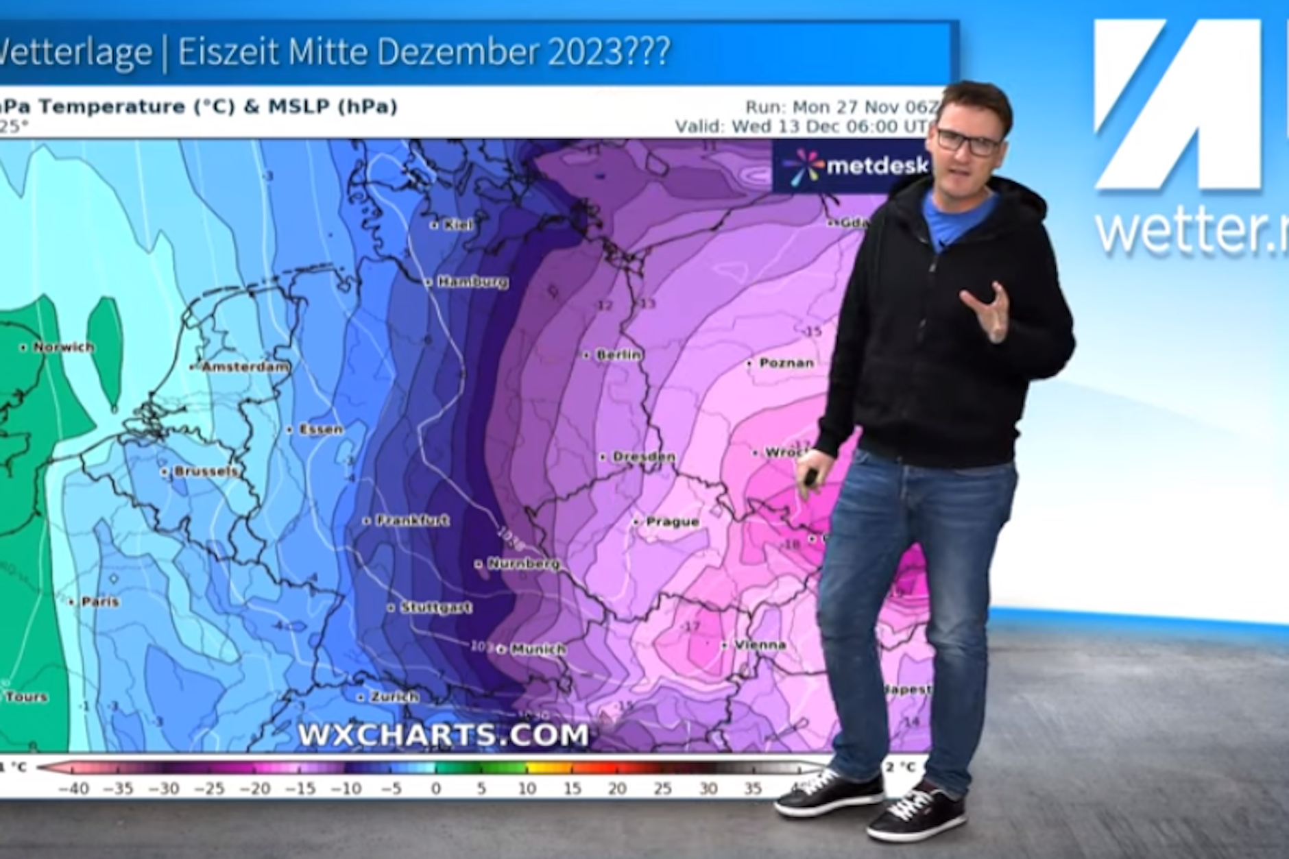 Brr! Jetzt wird das Wetter richtig kalt. Laut Wetter-Experte Dominik Jung droht eine heftige Eis-Klatsche.