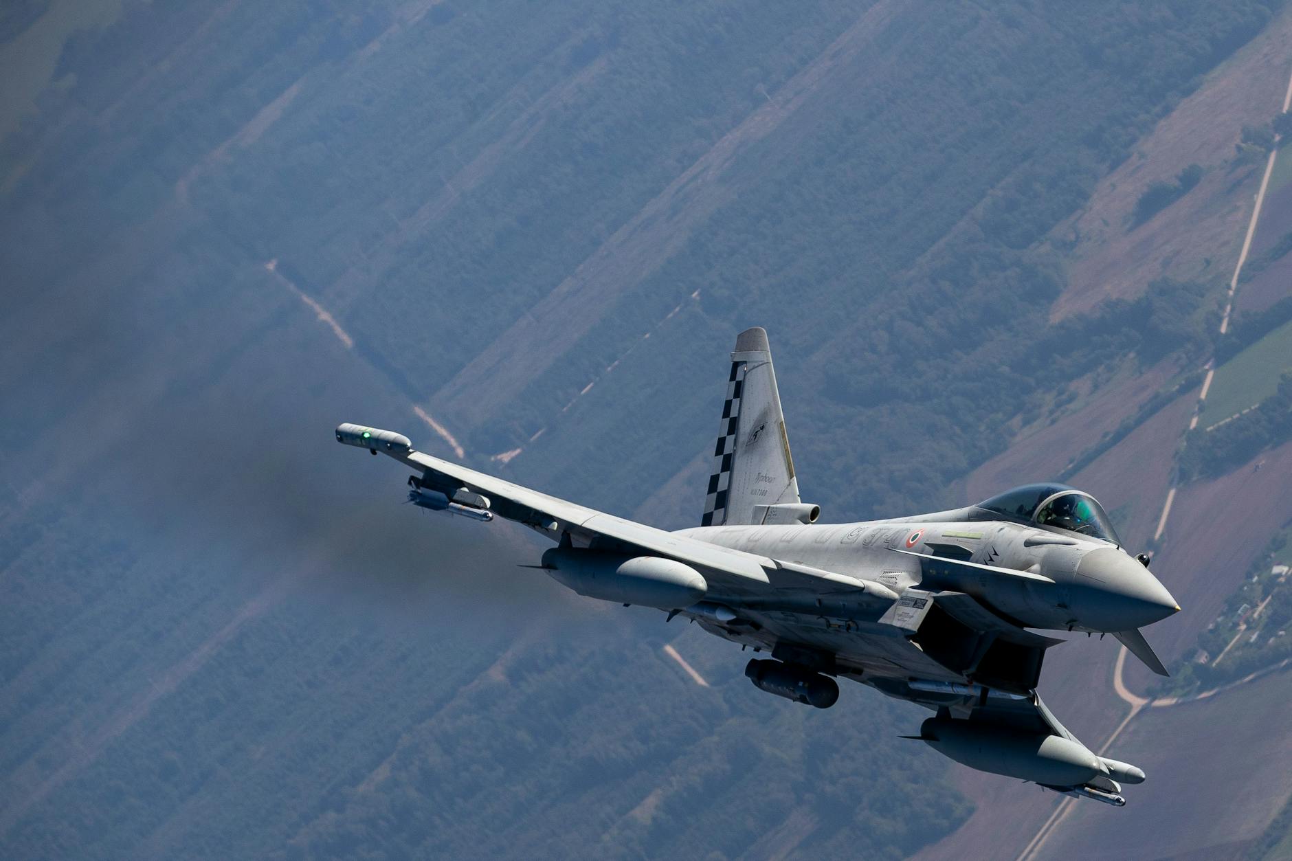 Ein italienischer Eurofighter