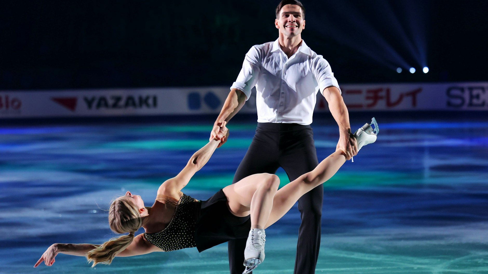 Minerva Fabienne Hase und Nikita Wolodin begeisterten auch beim Grand Prix in Osaka das Publikum und die Preisrichter.