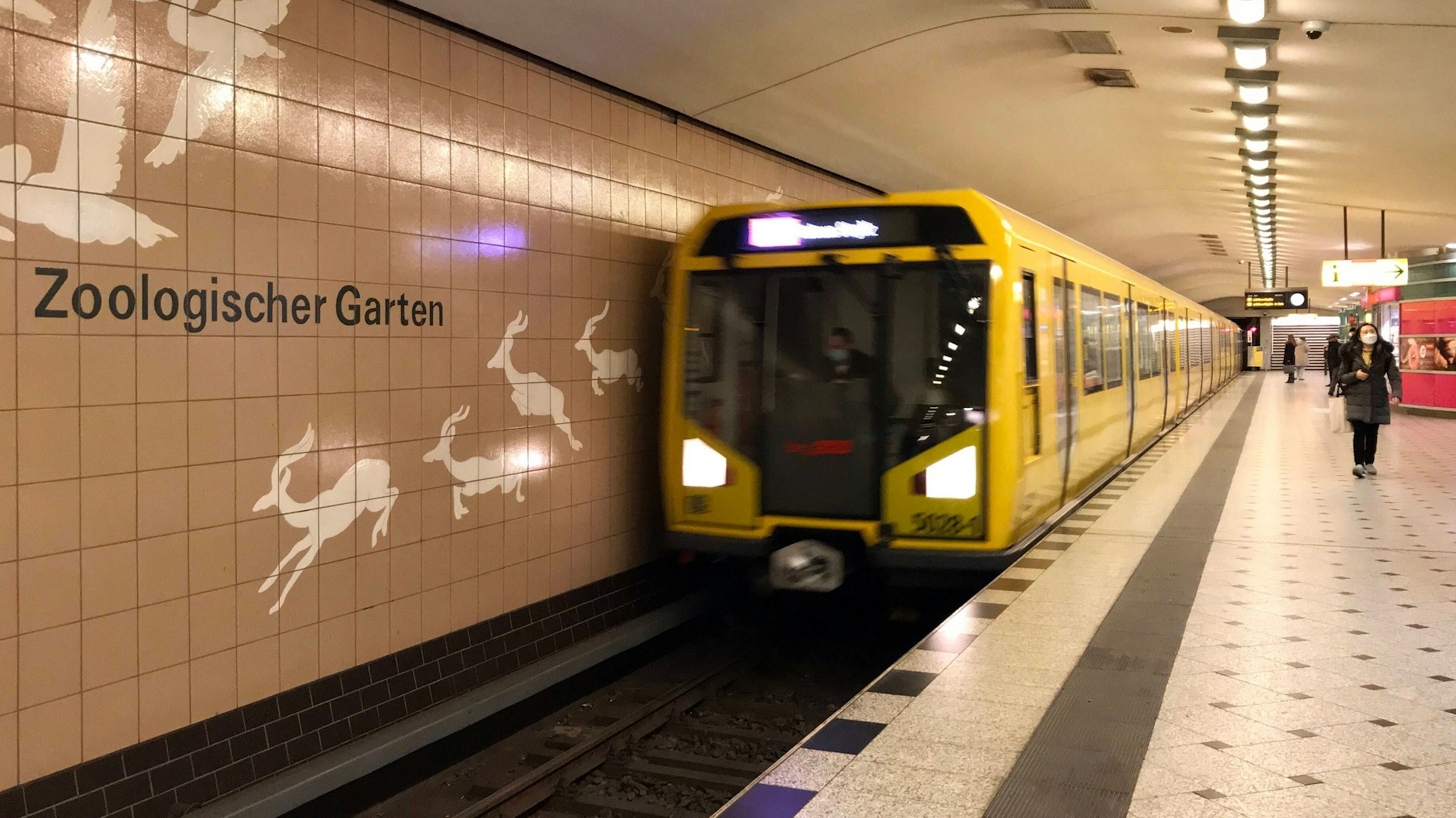 Die U9 ist die jüngste U-Bahnlinie Berlins.