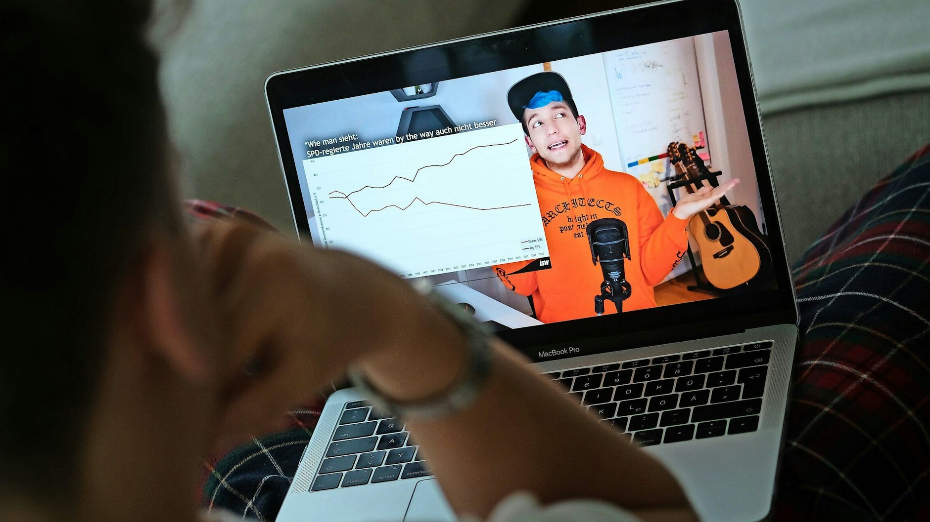 Der YouTube-Star Rezo landete ebenfalls in den Top Ten von YouTube.