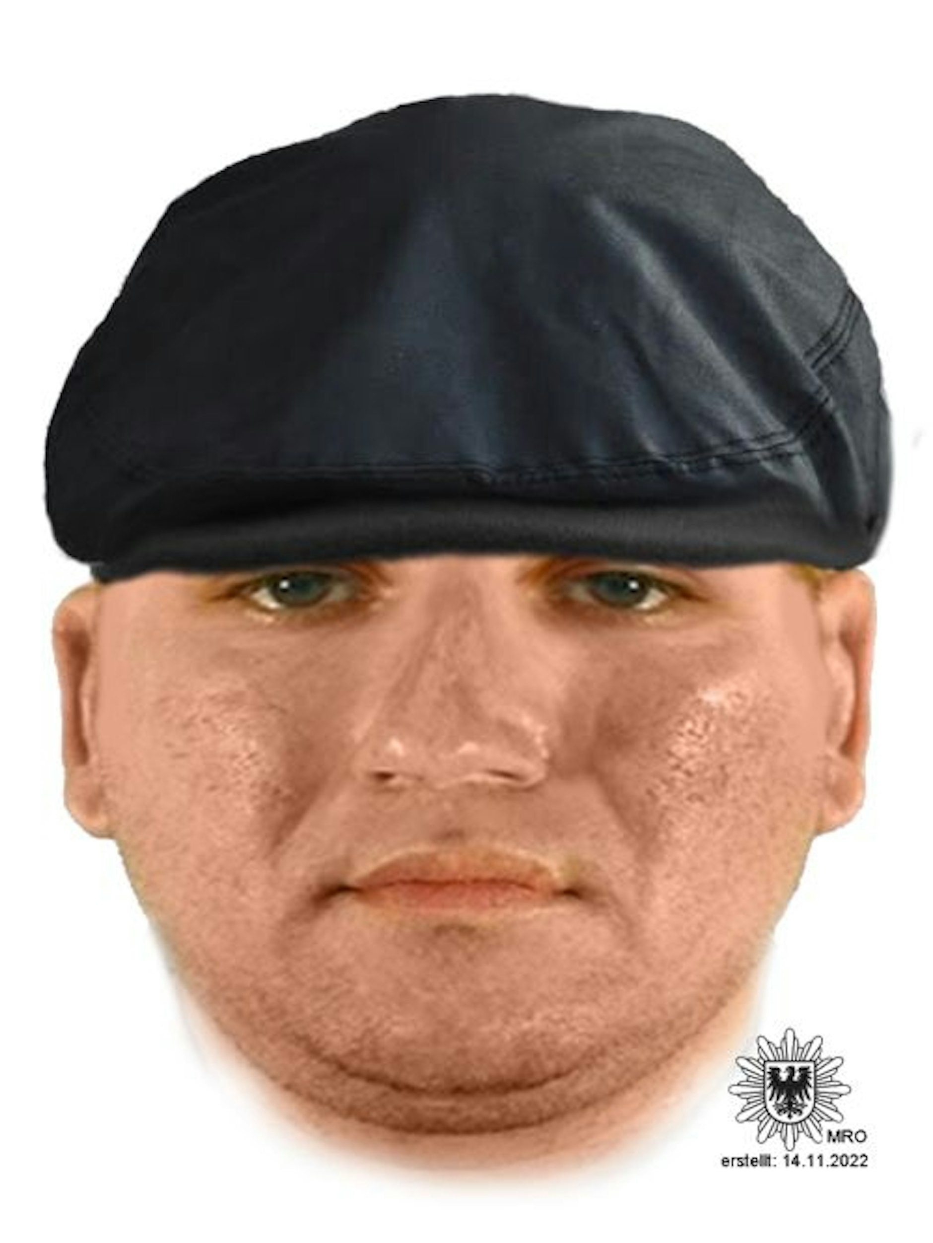 Wenn dieser Mann an der Tür steht, machen Sie nicht auf! Der mutmaßliche Betrüger soll eine alte Dame um ihre Ersparnisse gebracht haben, indem er sich als Polizist ausgab.
