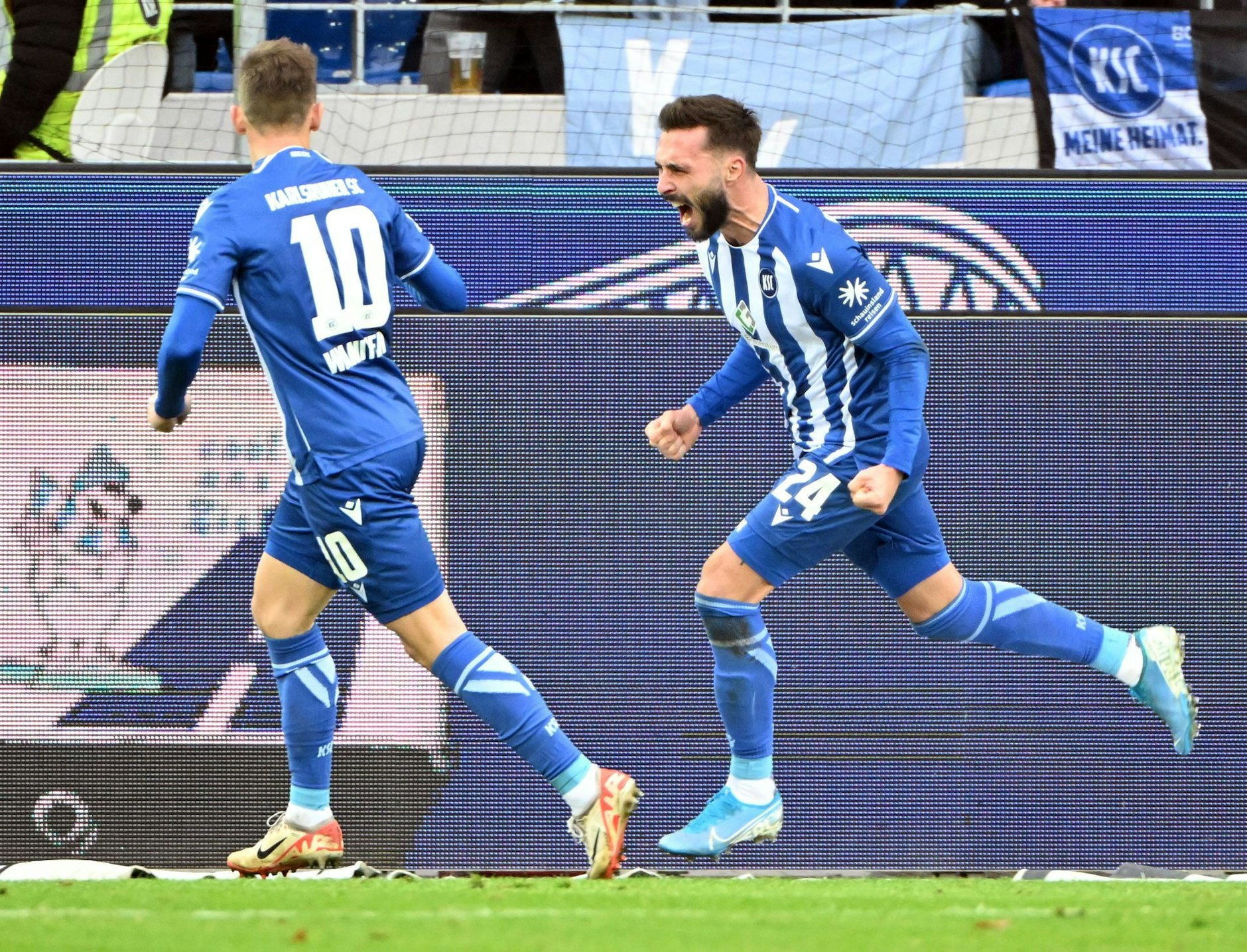 Der Karlsruher SC holte drei Punkte gegen den 1. FC Nürnberg.  