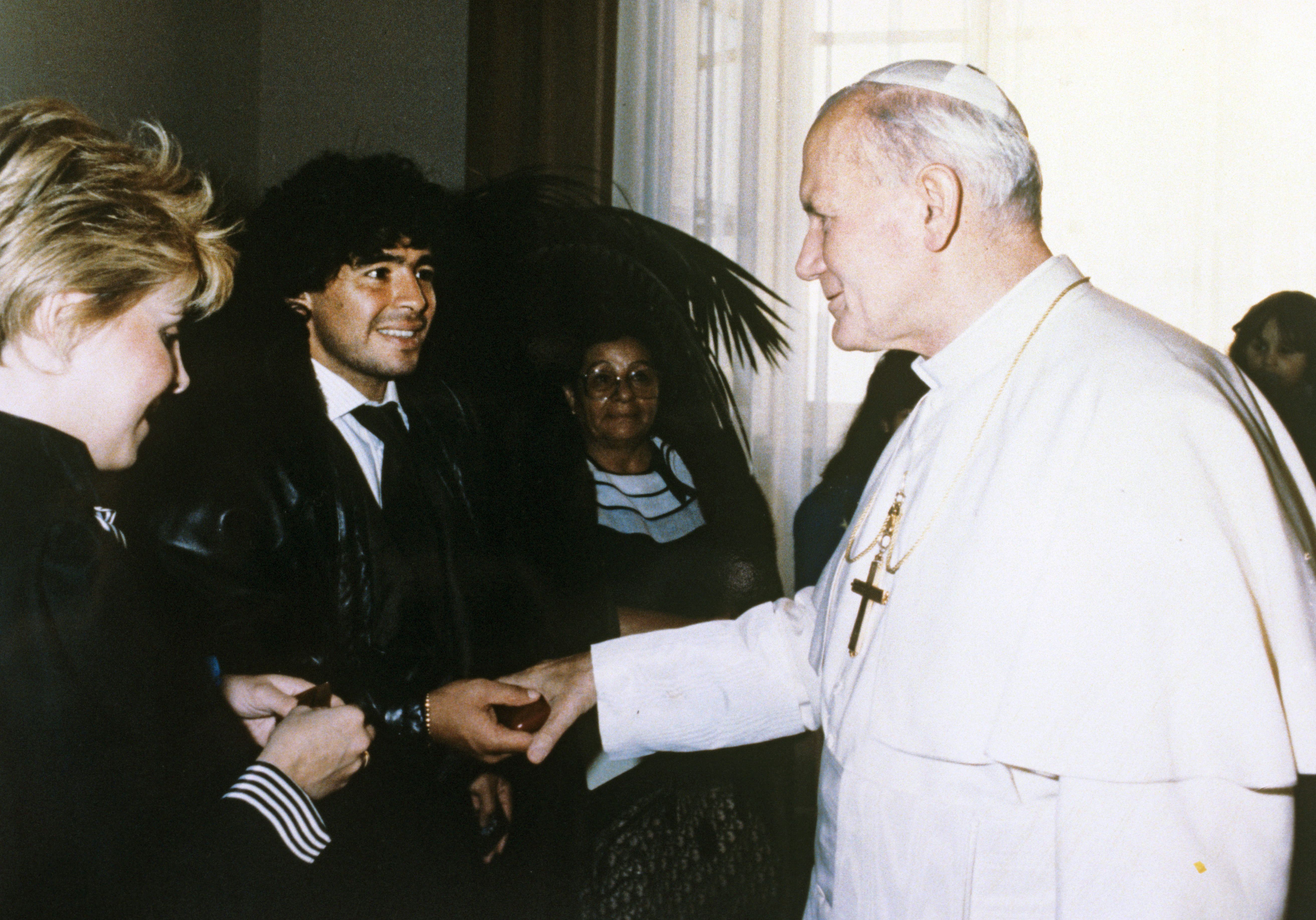 Image - Kokain im Vatikan: Diego Maradona kokste während Privataudienz beim Papst