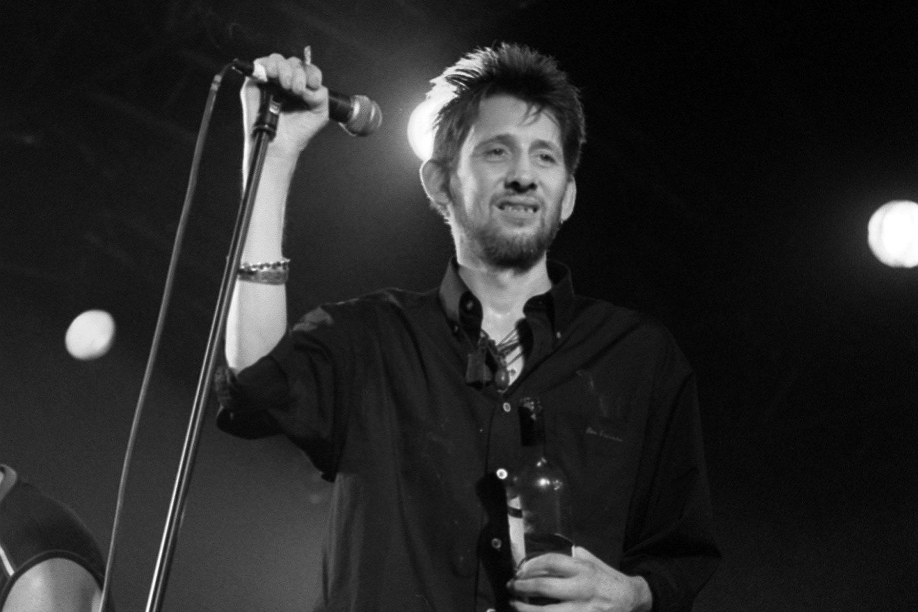 Shane MacGowan, Ex-Pogues-Mitglied beim Fleadh-Festival in Finsbury Park.
