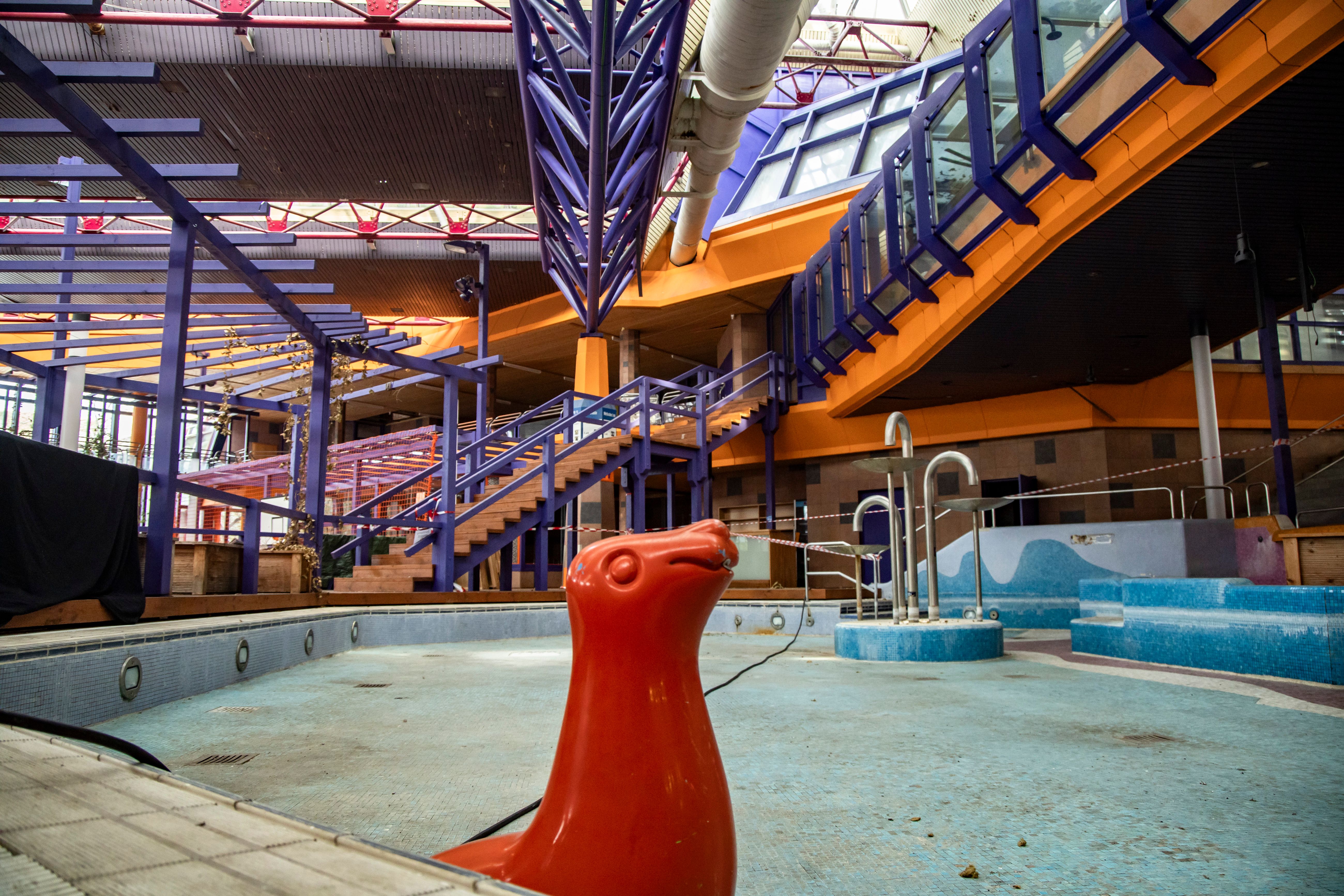 Inside SEZ: So sieht es im einstigen Vorzeigebad an der Landsberger Allee heute aus