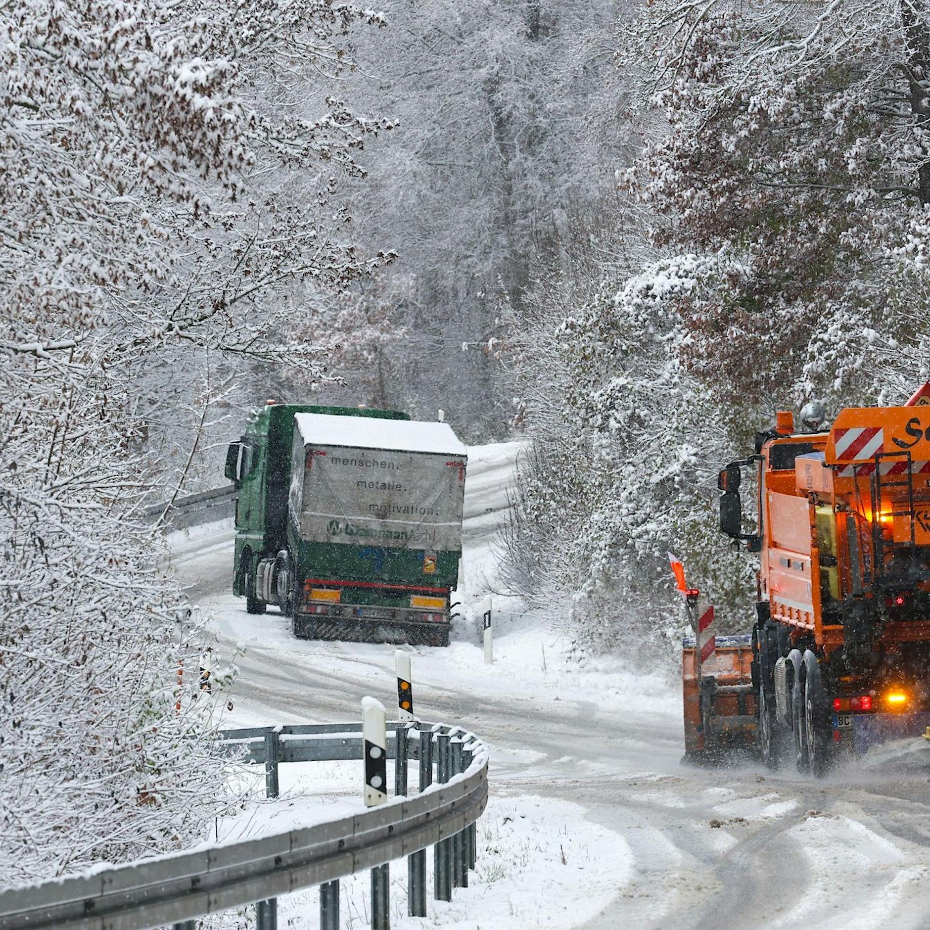 Winter geht weiter: Kälte, Schnee - und auch noch Streiks