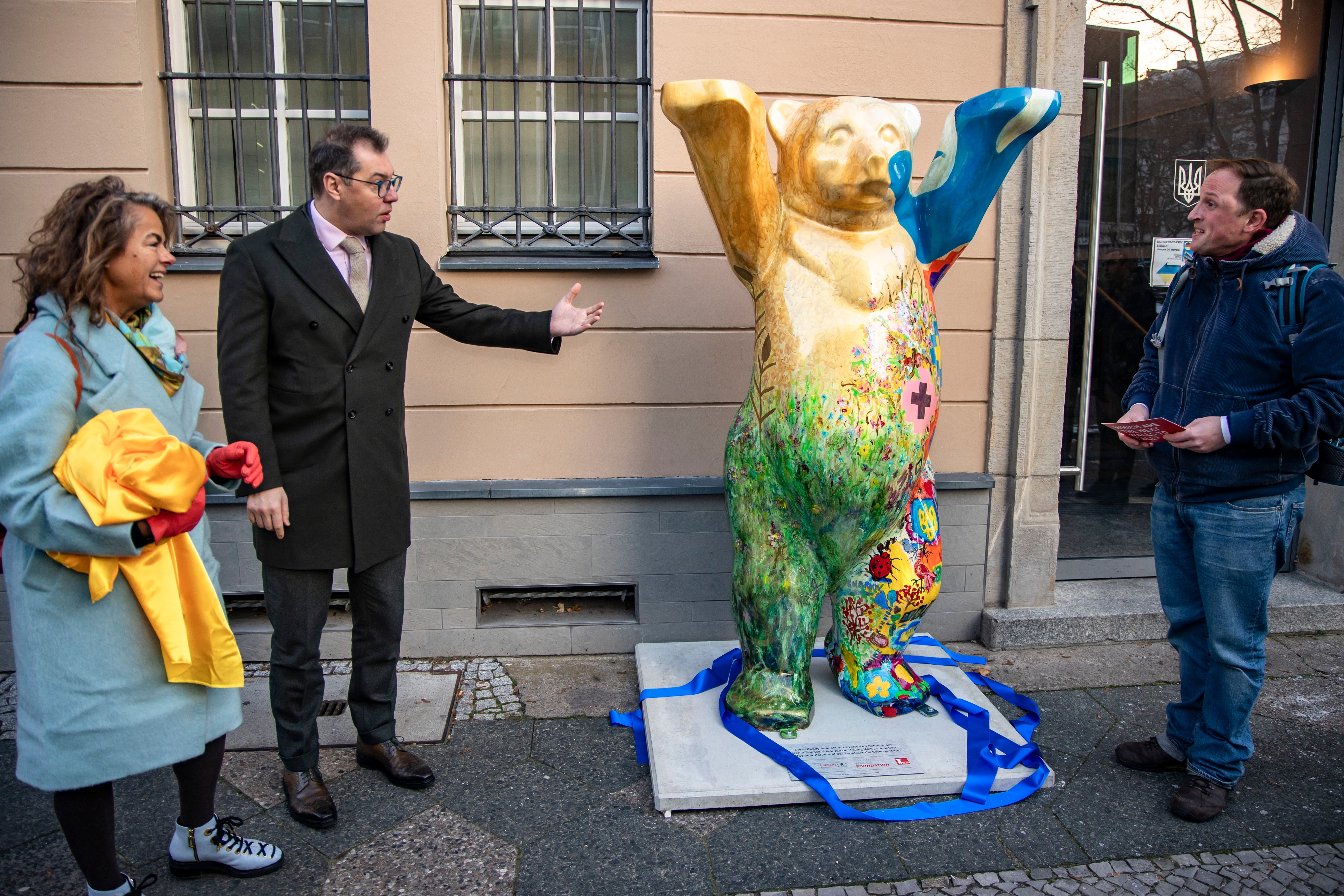 Kommen die Berliner Buddy-Bären zurück? Es gibt einen Neuen für die Ukraine