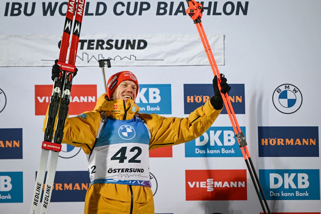 Biathleten im Glück: Doppelerfolg und Gelbes Trikot für Rees